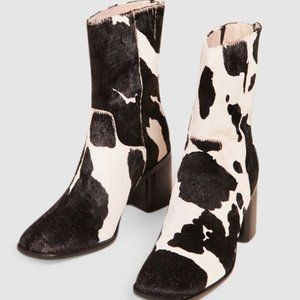 Cowhide Ankle Boot by INTENTIONALLY BLANK